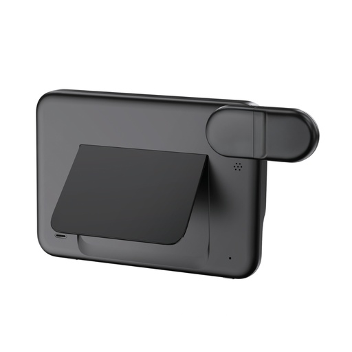 FAROS @memorii 5 in 1 Wireless Fast Charging Station with Display Clock - Black