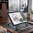 ALBA - @memorii All in One Aluminium Laptop Stand - Grey 