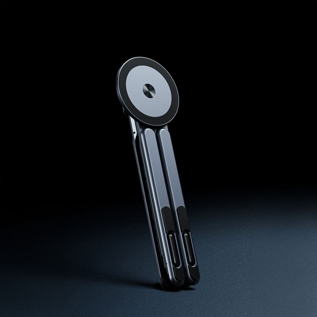 ALBA - @memorii All in One Aluminium Laptop Stand - Grey 