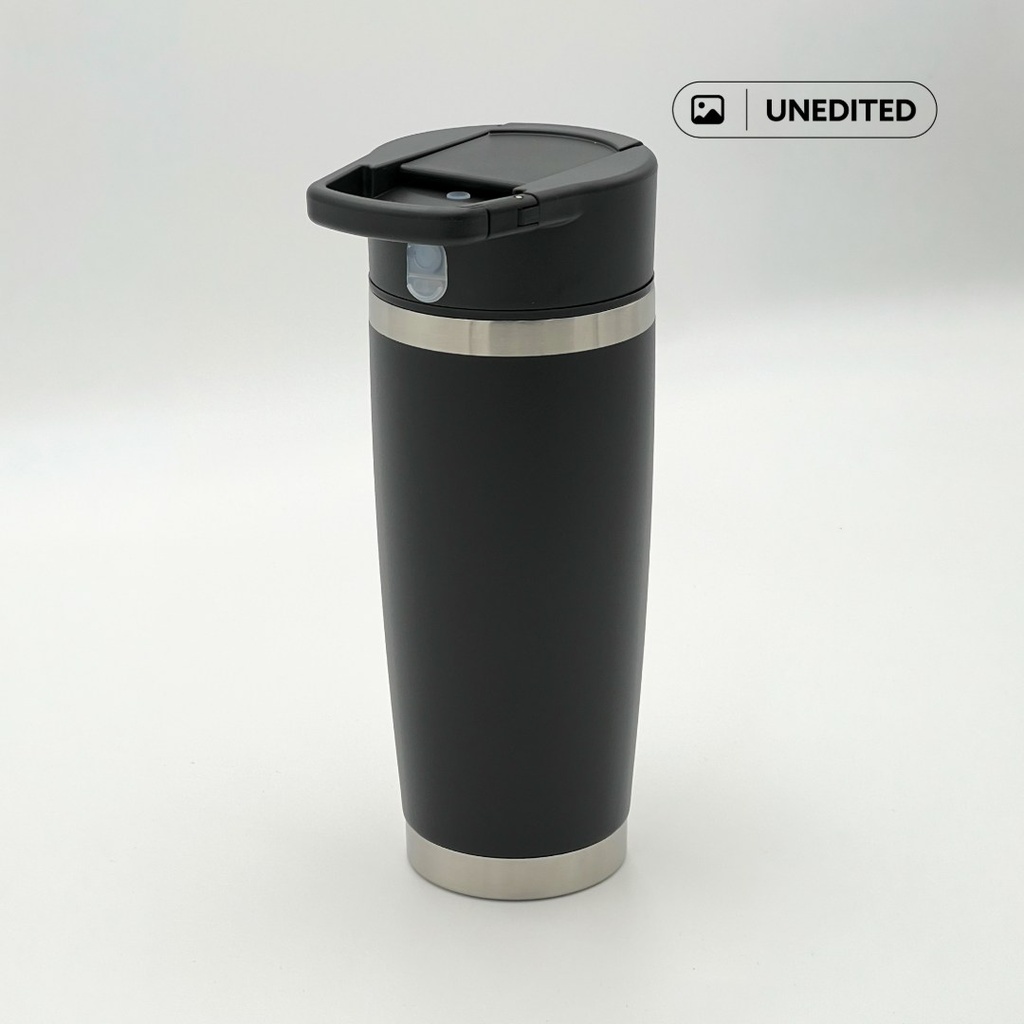 VitaJet - Hans Larsen Insulated Flip Portable Blender 600ml - Black