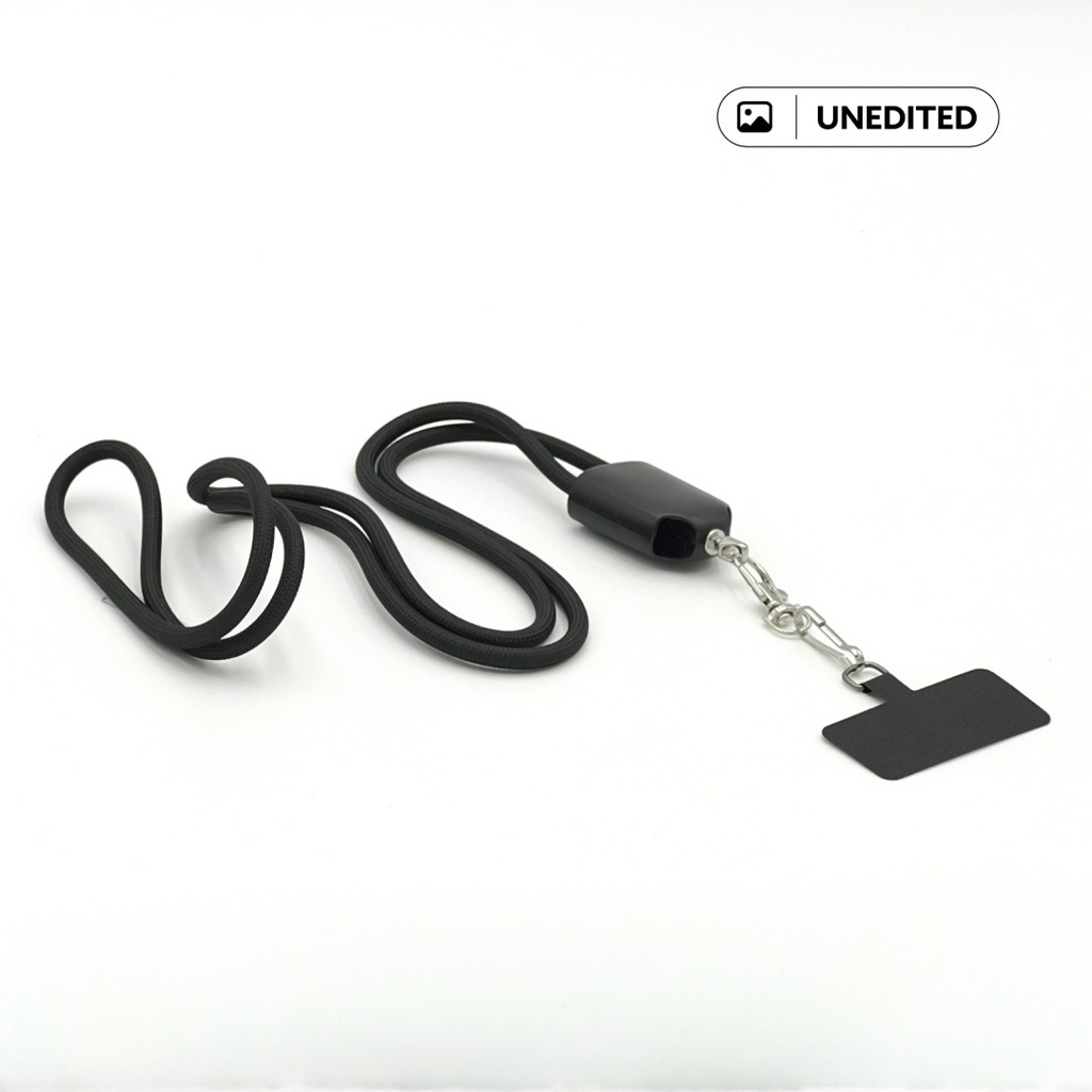 AXON - Giftology USB Type-C Lanyard Cable - Black