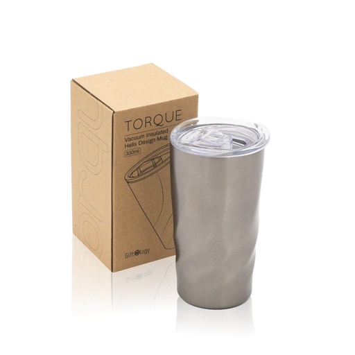 TORQUE - Giftology Double Wall Mug 330ml - Gunmetal 