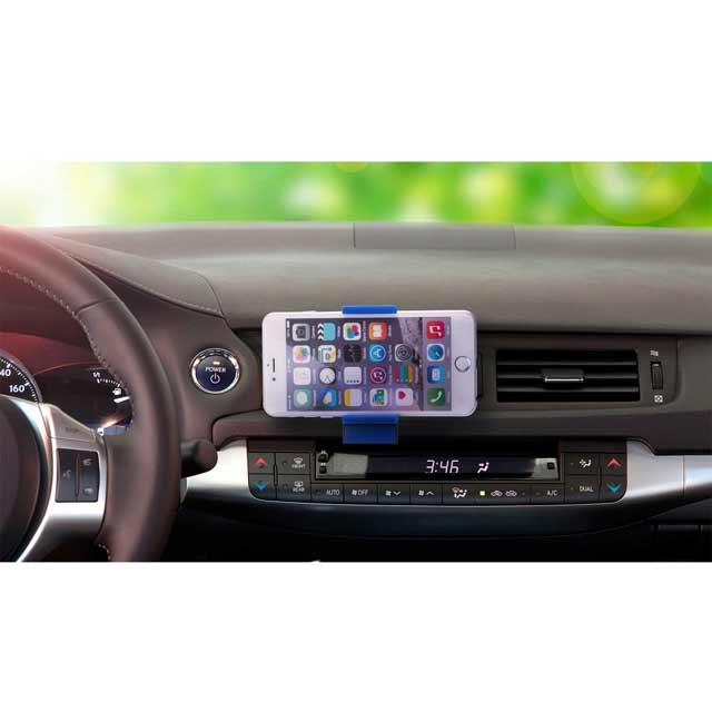 Car A/C Vent Smartphone Holder – Blue