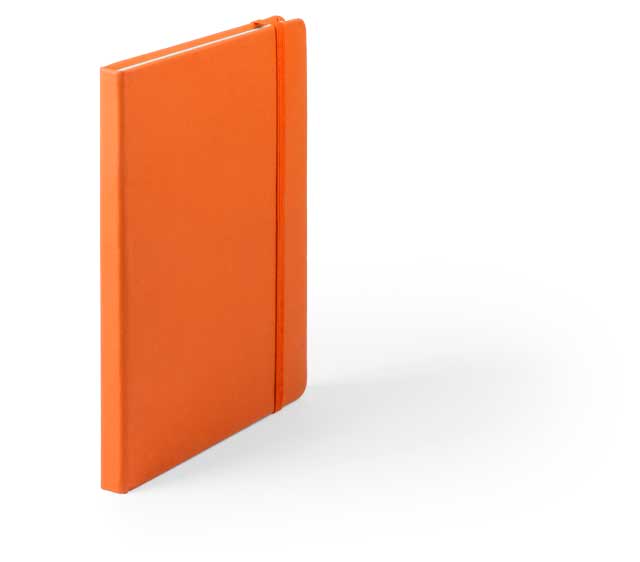 PINGER - Giftology A5 Hard Cover Ruled Notebook - Orange