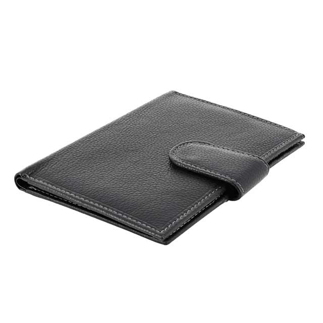 SANTHOME Genuine Leather Passport Cover - No Box