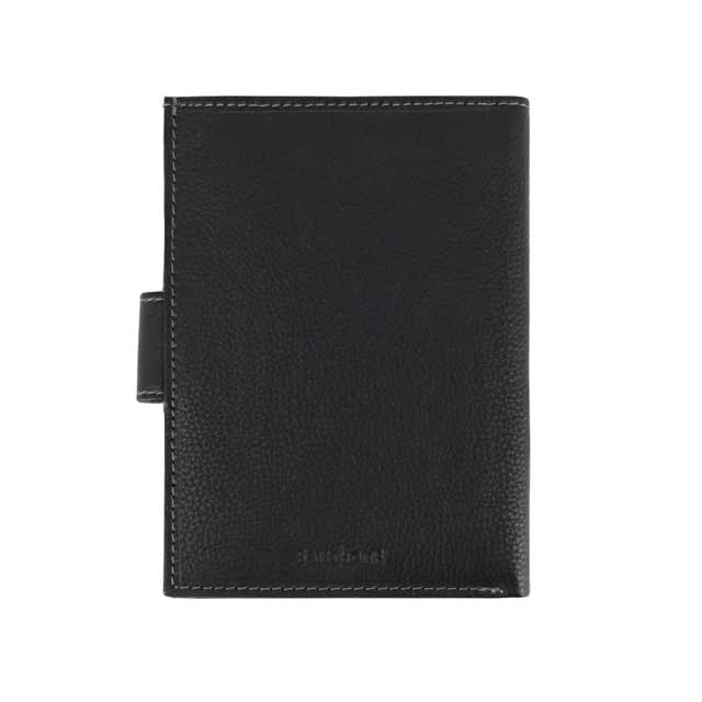 SANTHOME Genuine Leather Passport Cover - No Box