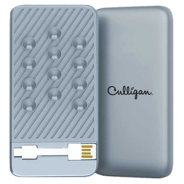 WARSAW - @memorii 5000 MAH Wireless Powerbank Silver