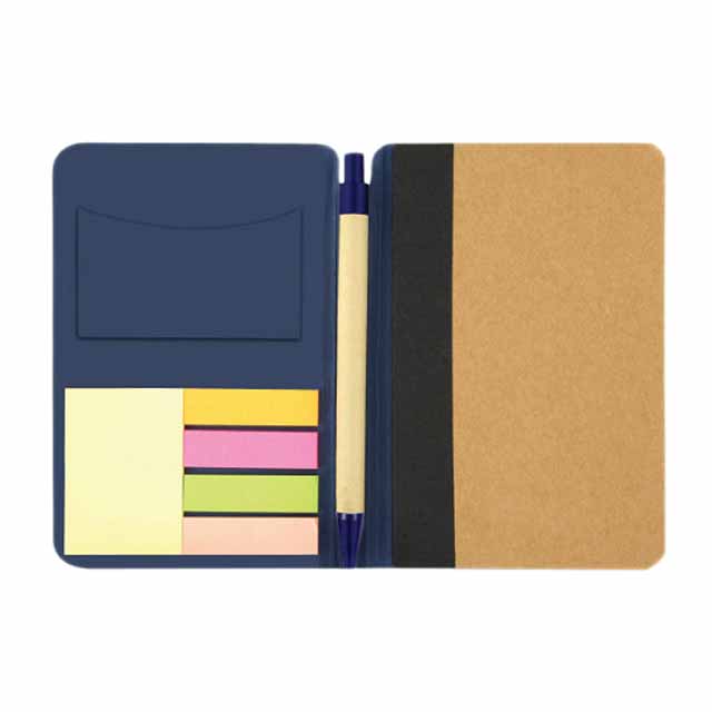 Eco-neutral Nuuk Meetings Notepad Blue