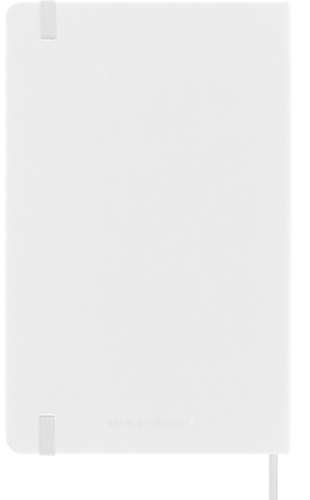 Moleskine Classic Large Ruled Hard Cover Notebook -  White