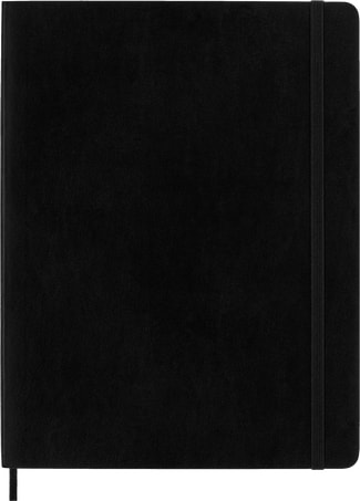 Moleskine Classic XL Ruled Soft Cover Notebook - Black