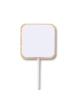 DOMITZ - 15W Square Bamboo Magsafe Wireless Charger