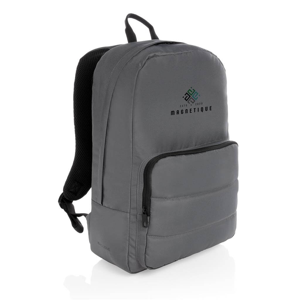 Impact AWARE™ RPET Basic 15.6" Laptop Backpack - Grey