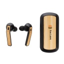 [ITXD 742] BEBRA - XD Bamboo Free Flow TWS Earbuds in Charging Case - Black