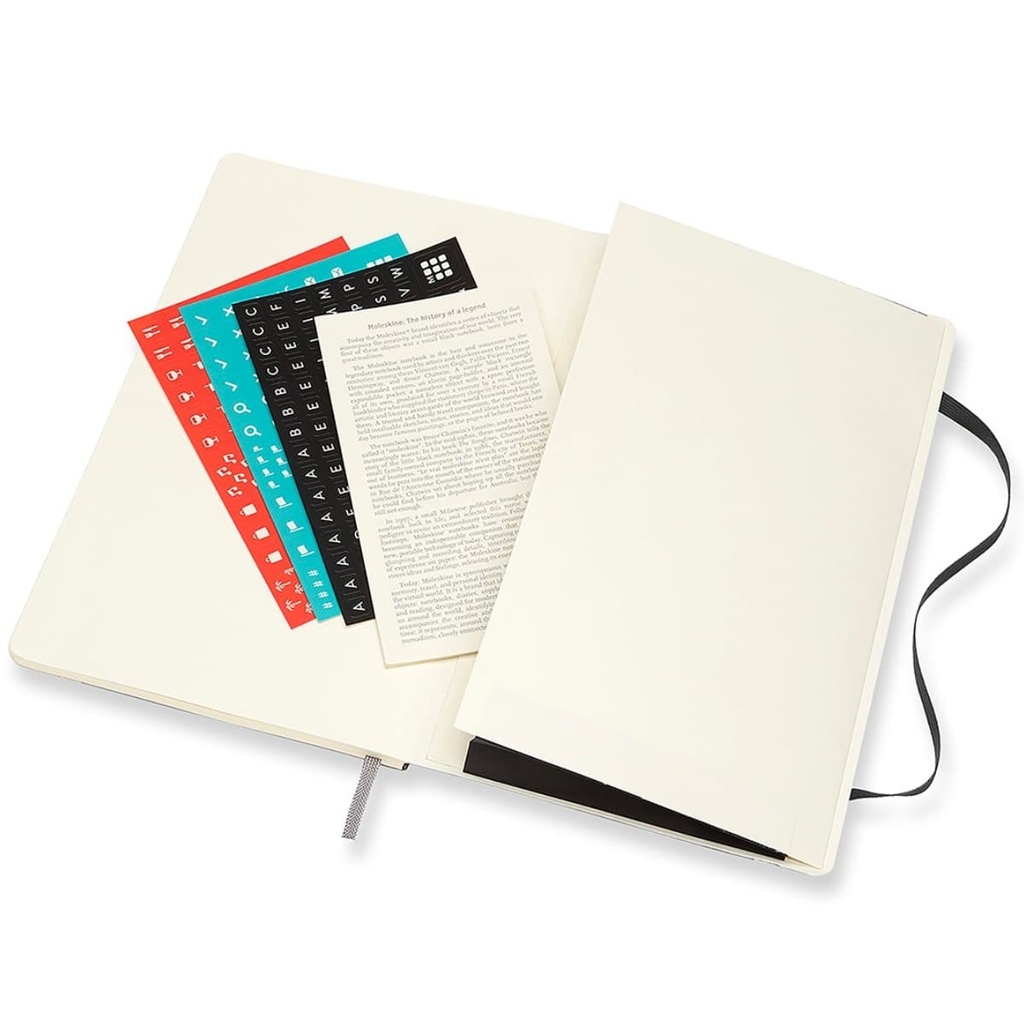 Moleskine 2022 Weekly 12M Planner - Soft Cover - Large