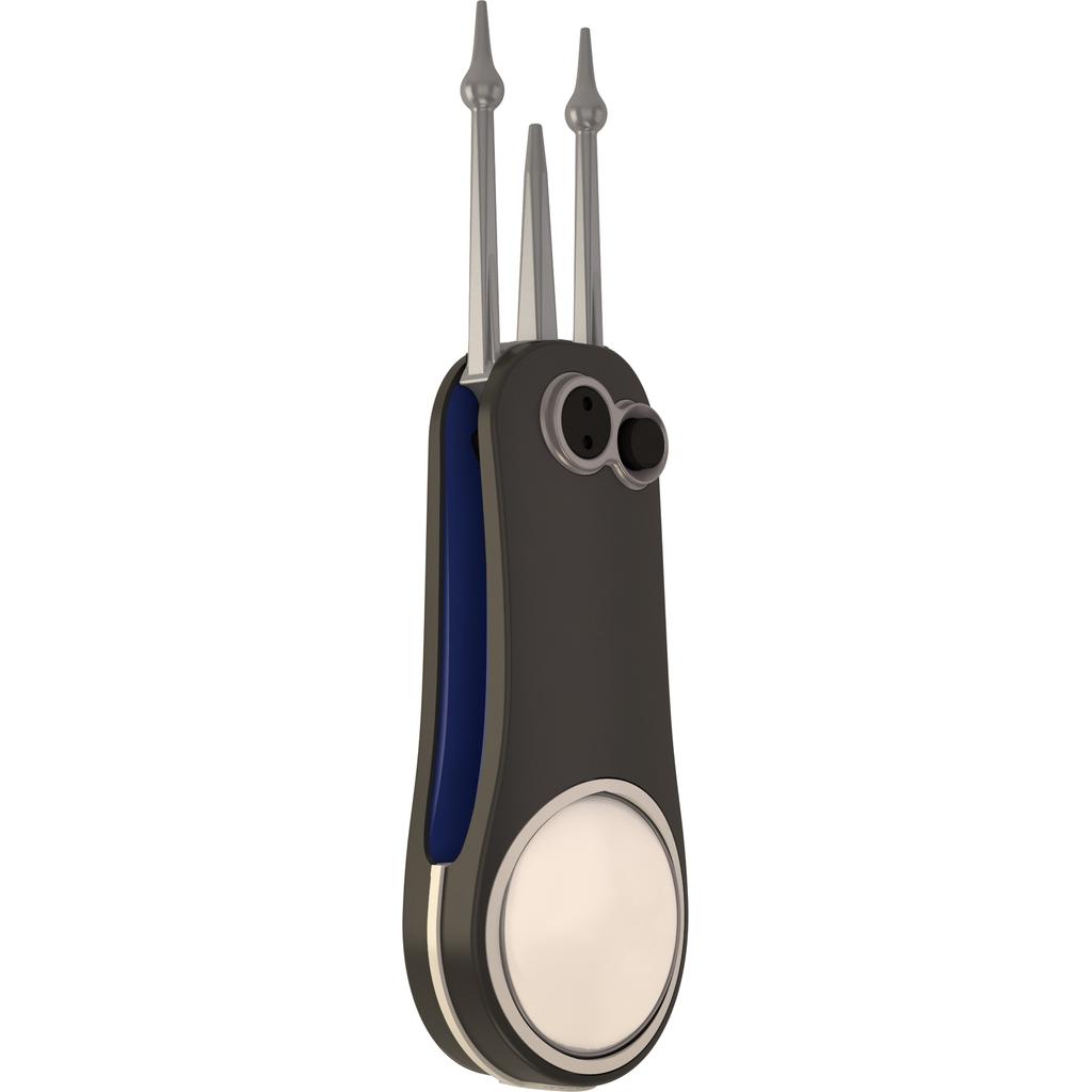 Pitchfix Fusion 2.5 Pin - Golf Divot Tool - Black