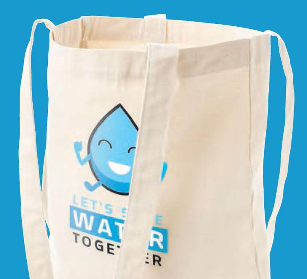 NIDDA – Non GRS – Recycled Cotton Beach / Shopping Bag – 300GSM – Natural