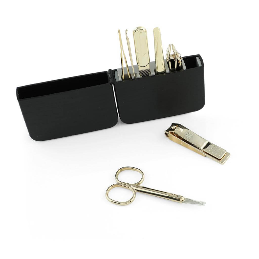 CHELLES - Premium Grooming / Manicure Set - Gold