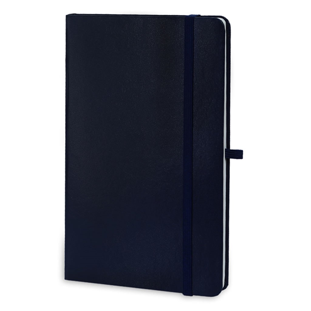 BUKH - SANTHOME A5 Hardcover Ruled Notebook Navy Blue