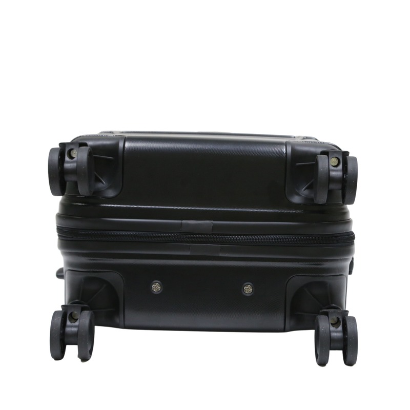 GENOVA - Classic Cabin Trolley Bag - Black