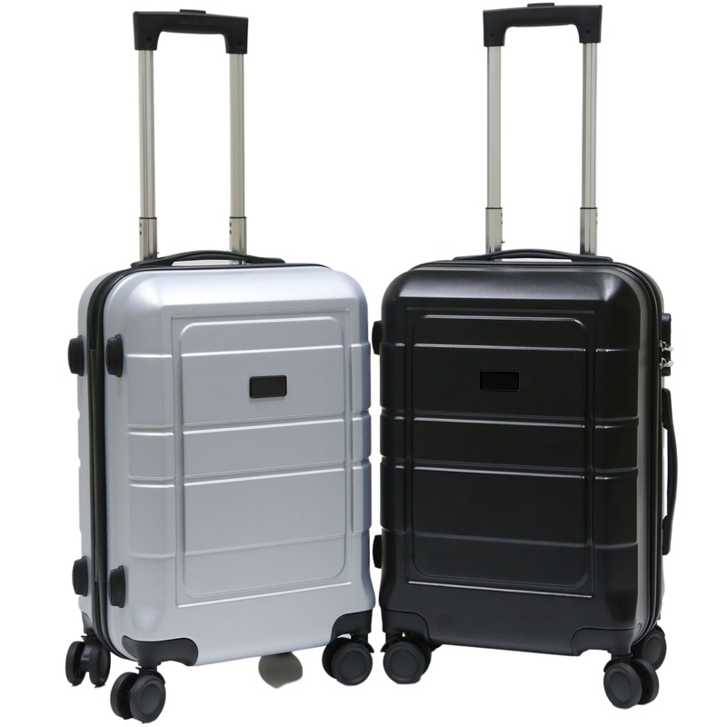 GENOVA - Classic Cabin Trolley Bag - Silver