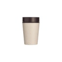 Circular Cup 8oz Cream & Cosmic Black