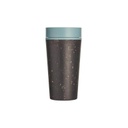 Circular Cup 12oz Black & Faraway Blue