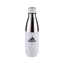 HOPA - Hans Larsen Double Wall Stainless Steel Water Bottle - White