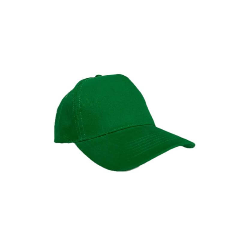 NARVA - Santhome 5 Panel Heavy Brushed Cotton Cap - Green
