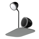 VEERE - @memorii 3 in 1 Wireless Charger Lamp with Speaker - Black