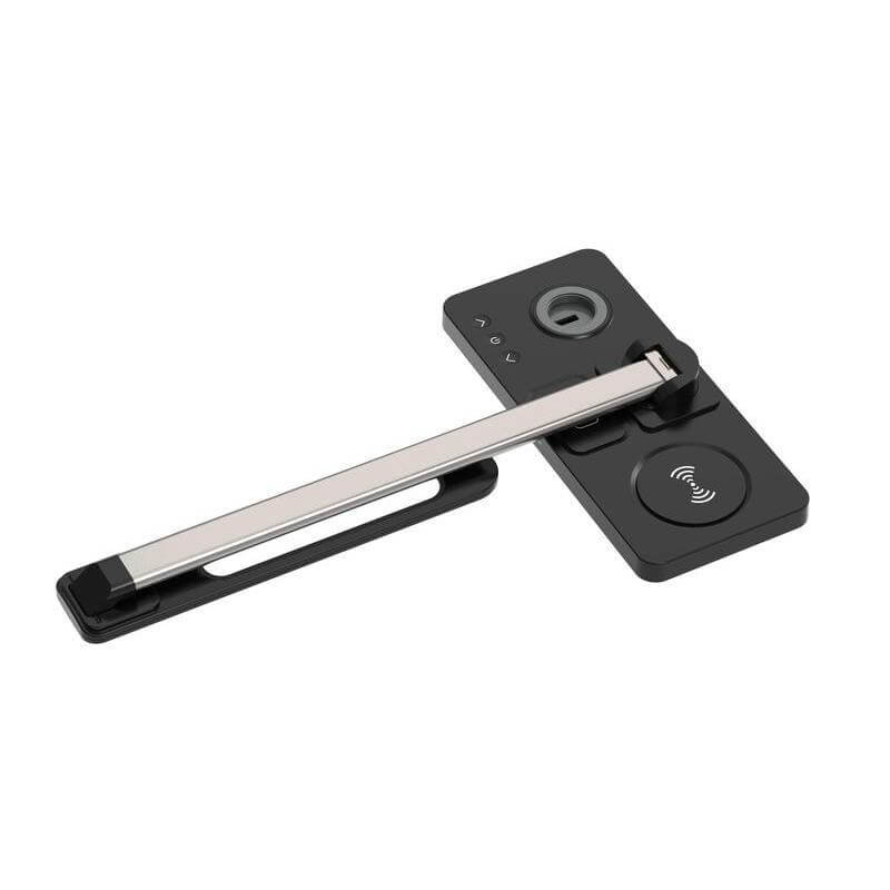 VELES - @memorii 3 in 1 Wireless Charger with Desk Lamp - Black