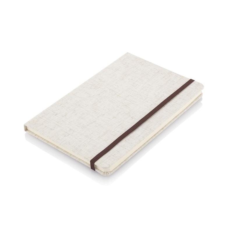 KUMLA - eco-neutral A5 Canvas Hard Cover Notebook