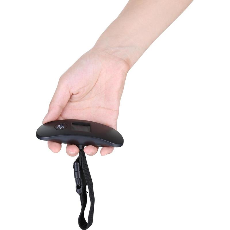 VEDI – Giftology Digital Luggage Scale – Black/Black