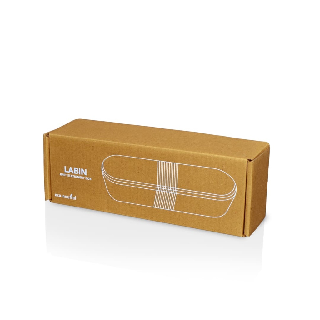 LABIN - eco-neutral RPET Stationery Box / Pencil Case