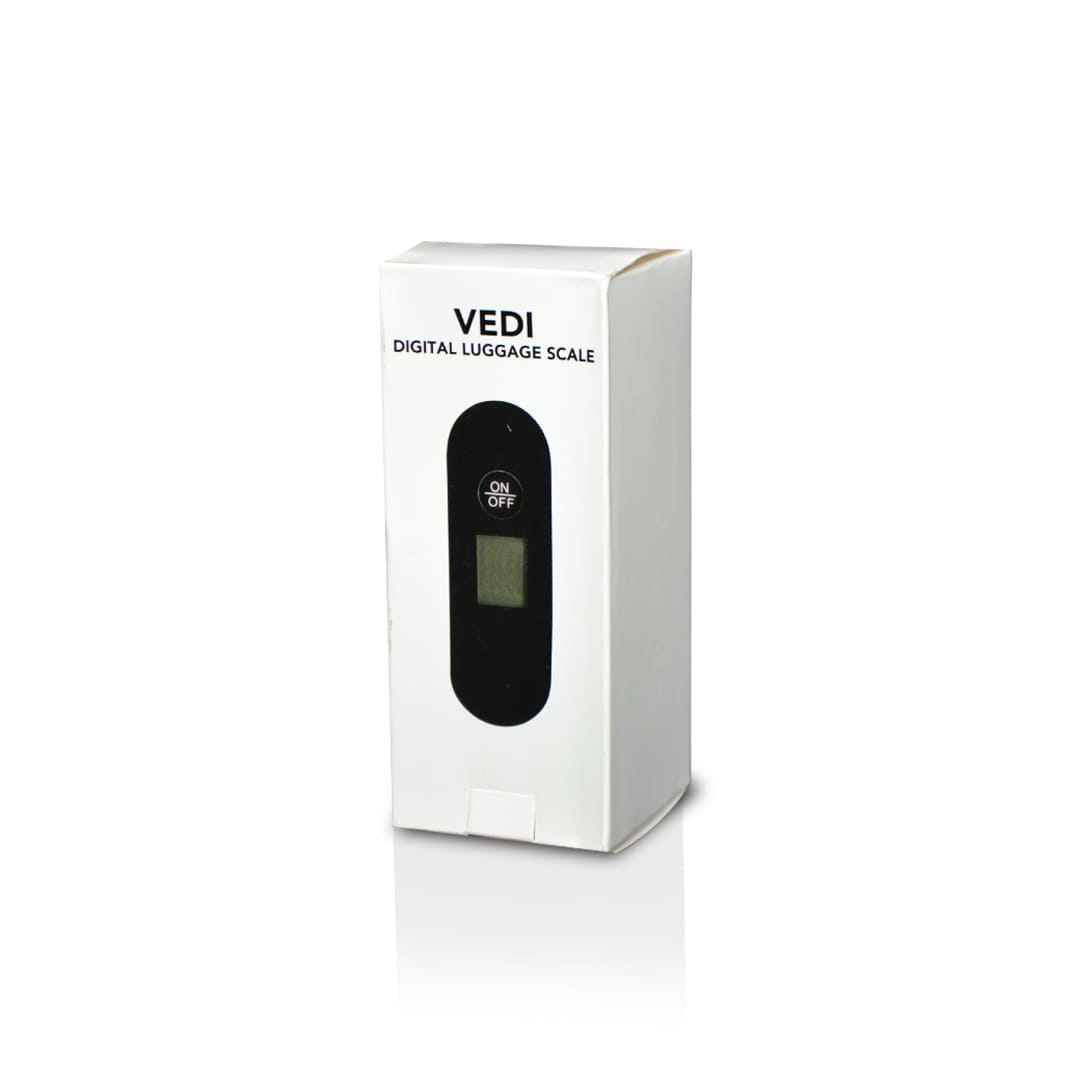 VEDI – Giftology Digital Luggage Scale – Black/Black