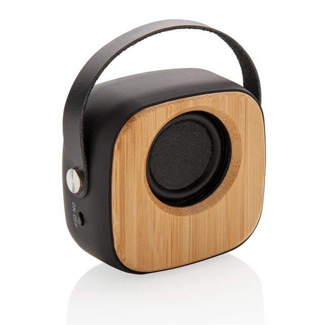ESLOV - @memorii Bamboo Bluetooth Speaker (Anti-microbial)