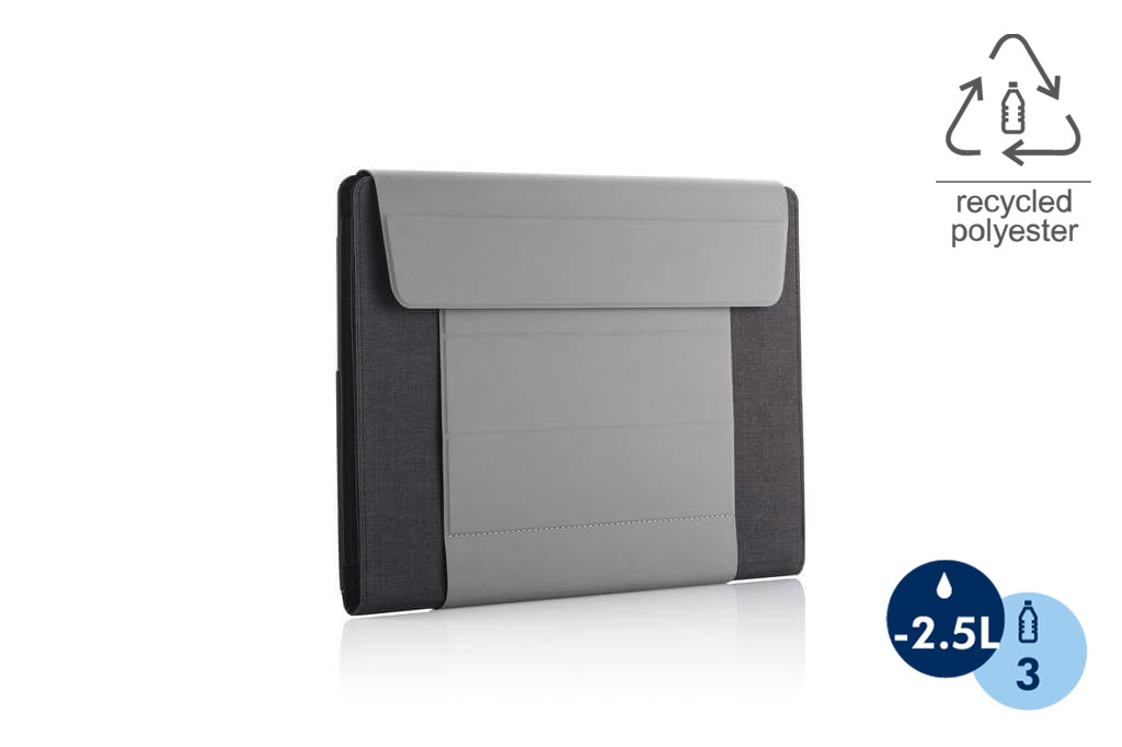 FULDA CHANGE Collection RPET Laptop Case & Workstation Grey