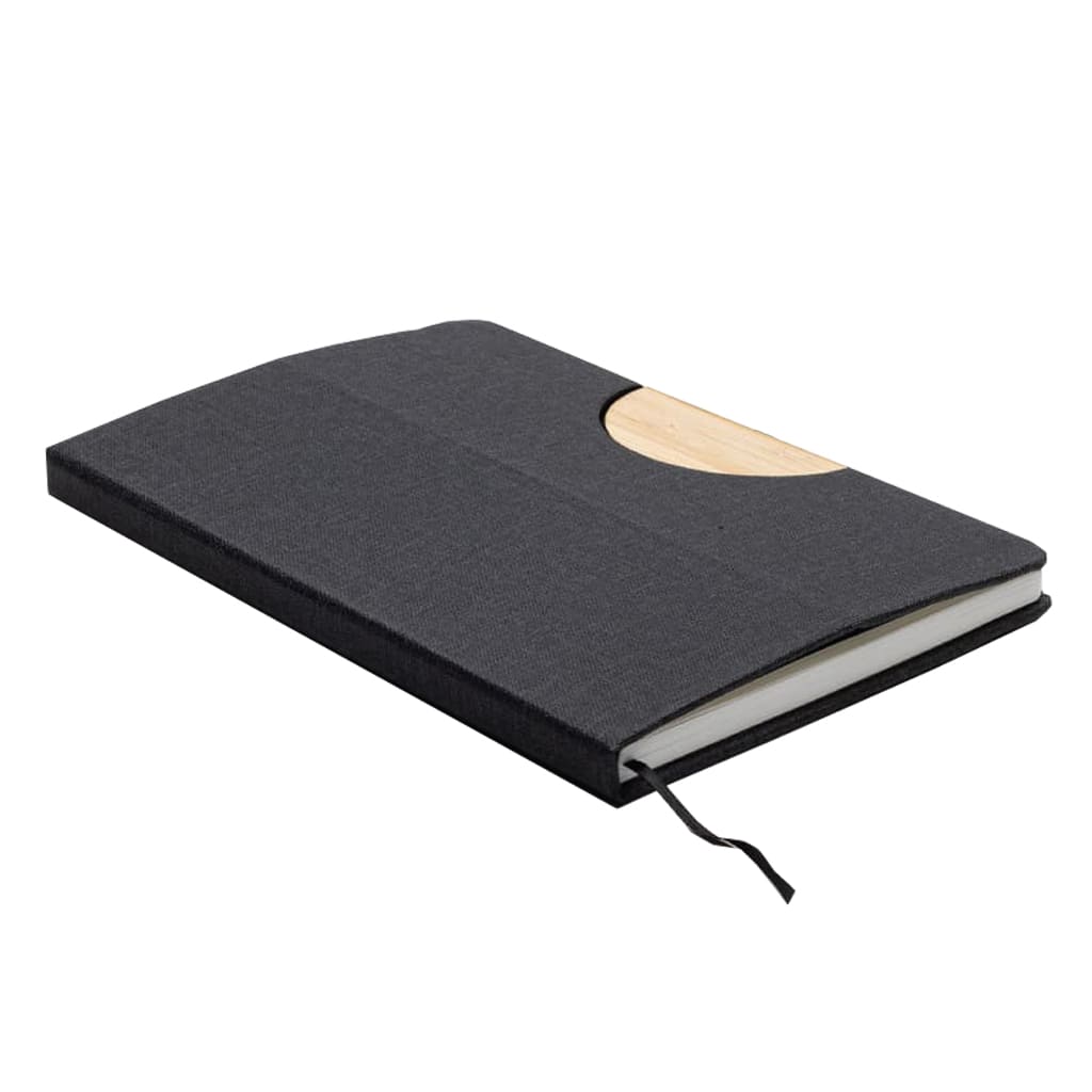 A5 Hard Cover Notebook with Folding Phone Stand - view 1 of 5
