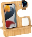 [ITWC 1101] TRABEN - eco-neutral 3-in-1 Bamboo 10W Simultaneous Charging Station