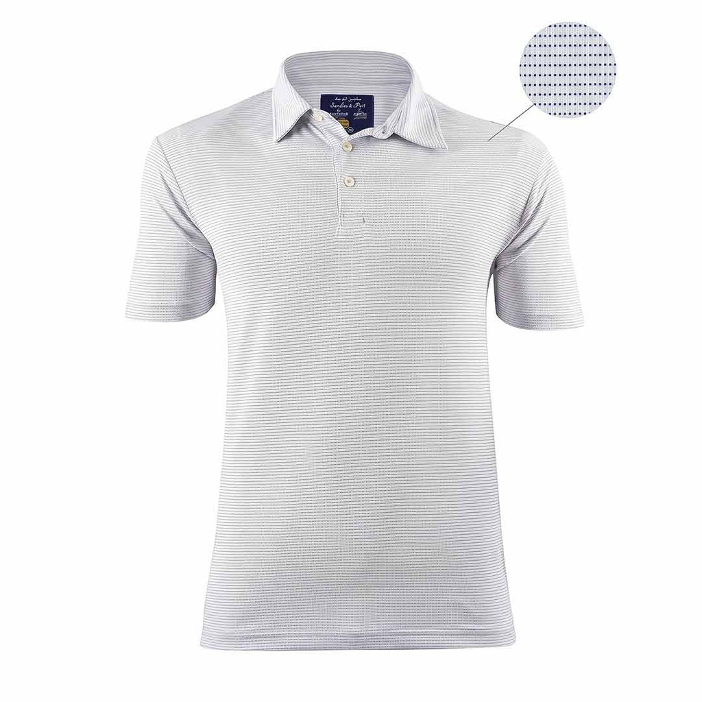 Sandies & Putt - Santhome Men's Golf Polo with UV Protection