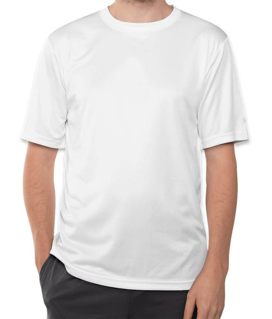 All Day Sports Roundneck T-shirt ( Medium White)
