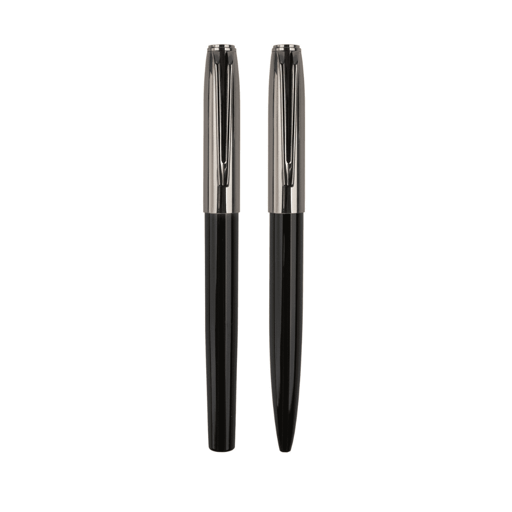 NORA - Gift Set of Roller and Ball Pen - Black