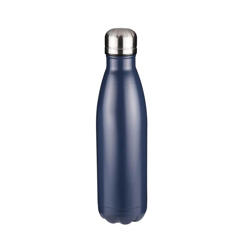 Promotional Double Wall Stainless Steel Water Bottle - Blue - view 1 of 2