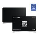 Santhome Card - Digital Business NFC Card - Black