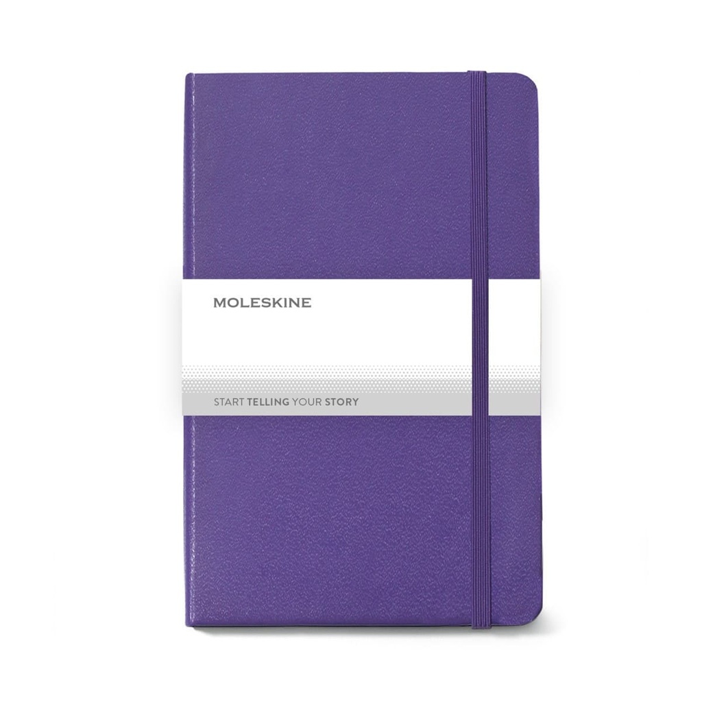 Moleskine Classic Hard Cover Large Ruled Notebook - Brilliant Violet ...