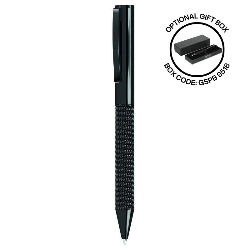 UMA - MESH Premium Metal Ballpoint Pen - Black