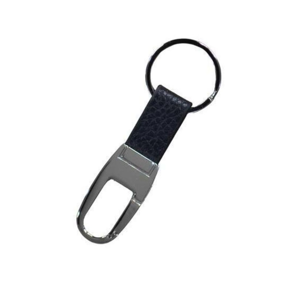 Metal Keychain - Silver/Black - view 1 of 2