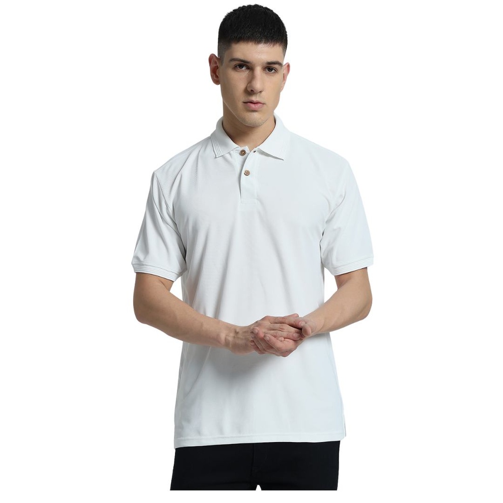 Santhome TERRA - Recycled Polo Shirt ( Small White)
