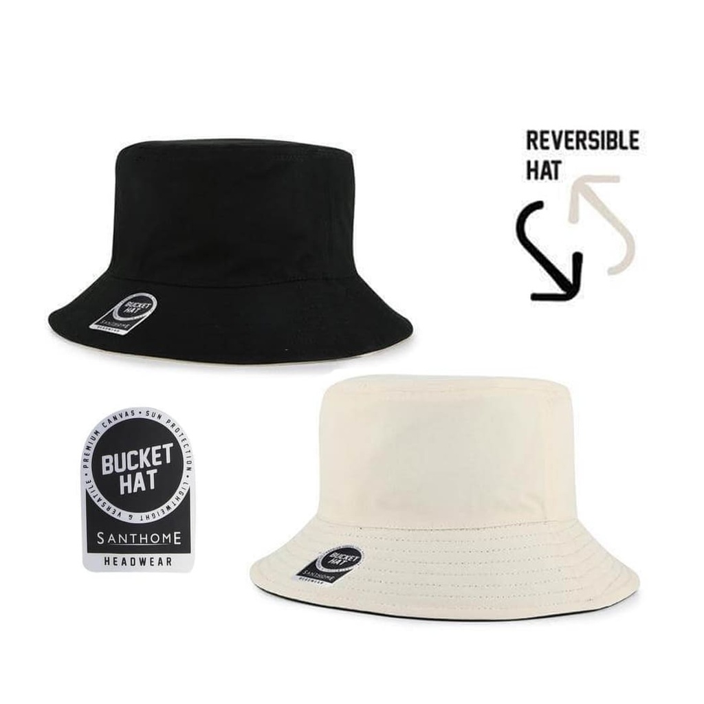 Santhome® Reversible Canvas Bucket Hat - view 1 of 6