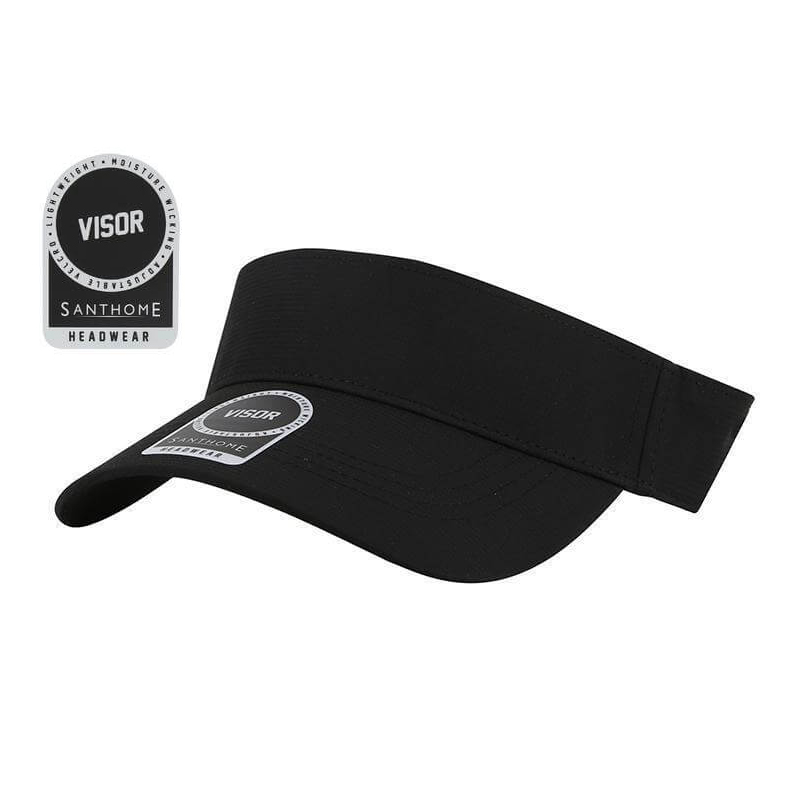Santhome® Visor Cap - Black - view 1 of 7