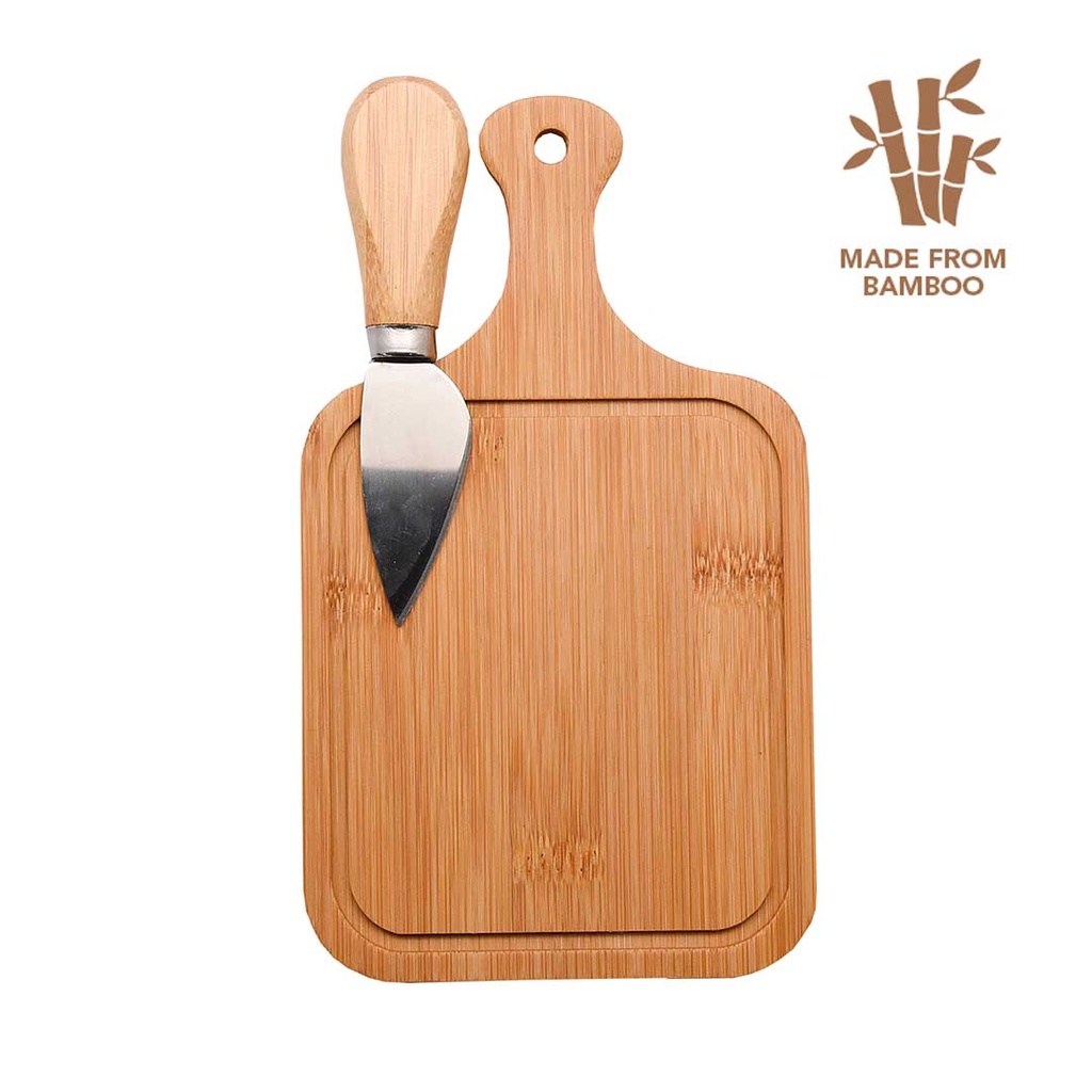 SIENA - eco-neutral® Bamboo Cutting Board with Knife